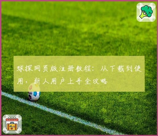 球探网页版注册教程：从下载到使用，新人用户上手全攻略